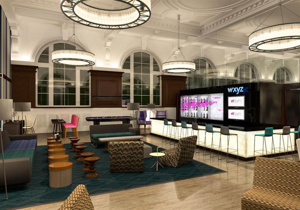 Aloft Ливърпул Ресторант снимка